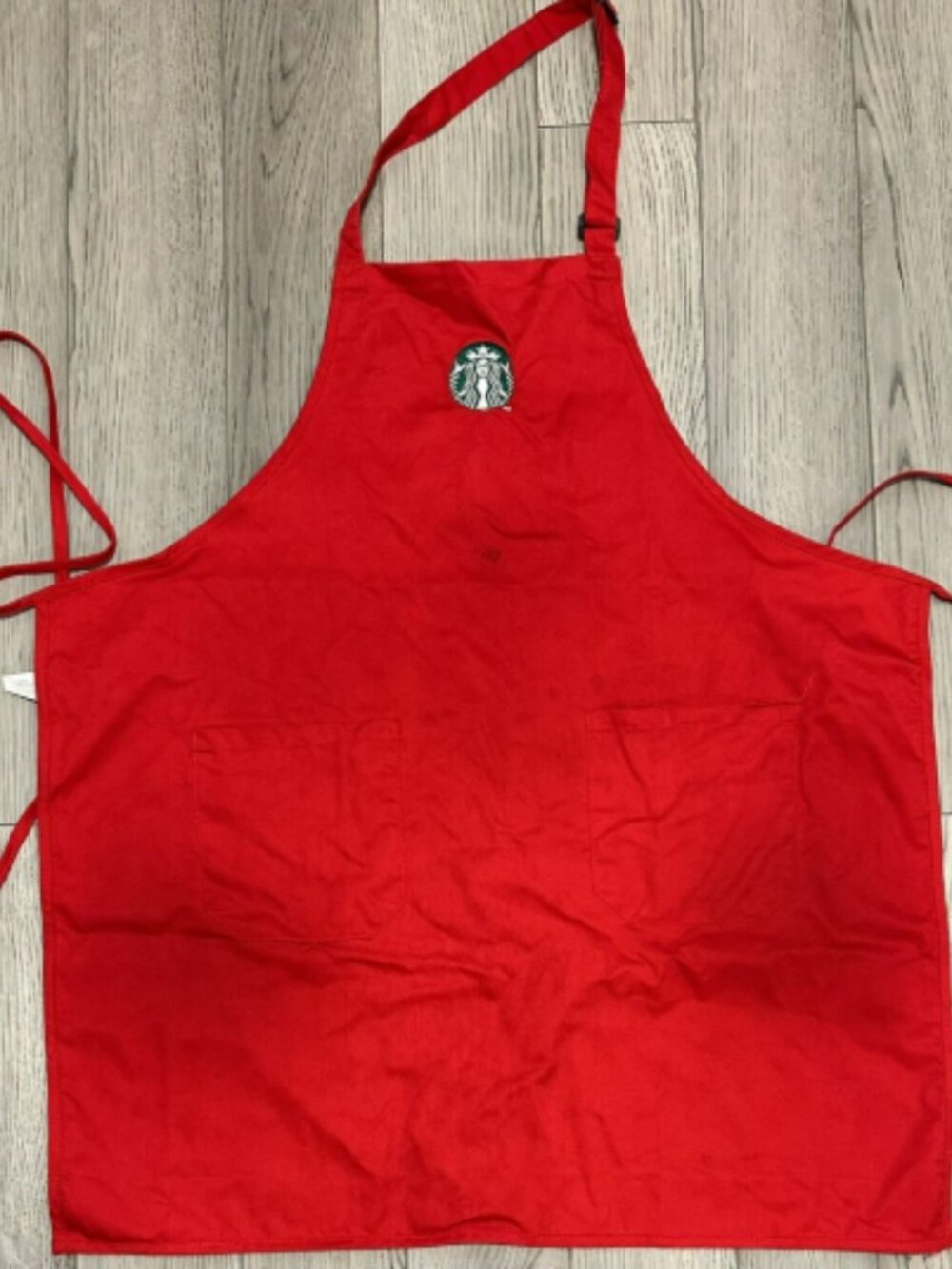 Starbucks Holiday Red Apron